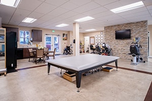 Rehab gym in Paradise Valley Manor care center